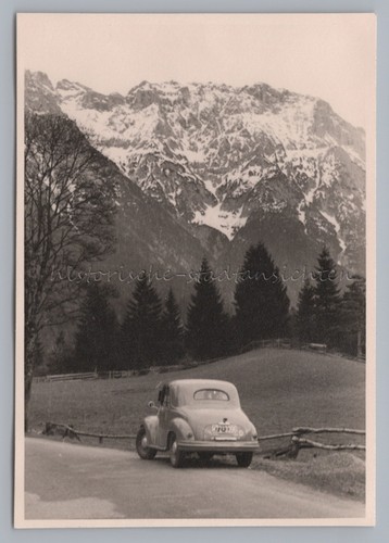 Car travel karwendel 1955 - car,