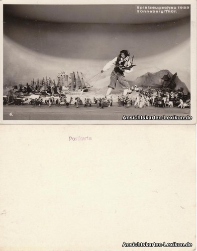 Postcard sonneberg guliver - postcard,