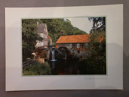 Postcard warstein belecke - warstein,
