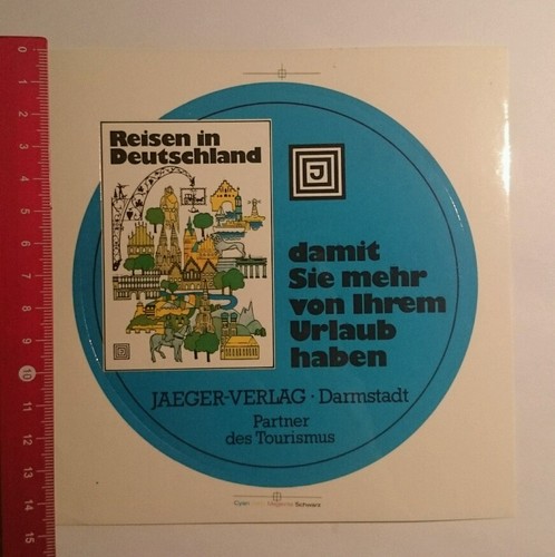 Sticker decal jaeger verlag - sticker/decal:,