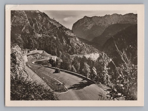 Alpine road with - alpine,
