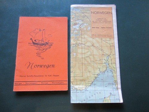 Booklet and map norway kdf - booklet,