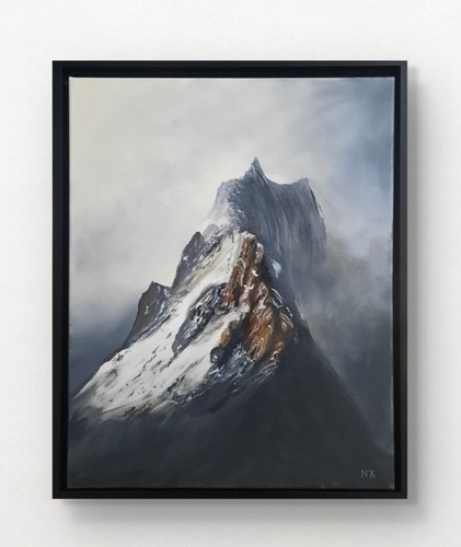 Mountains alps painting - alps,