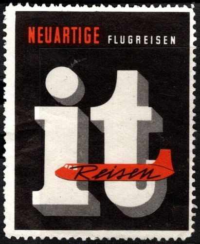 Vintage germany poster stamp - vintage,