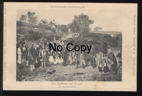 777 postcard kurhessian - #777,
