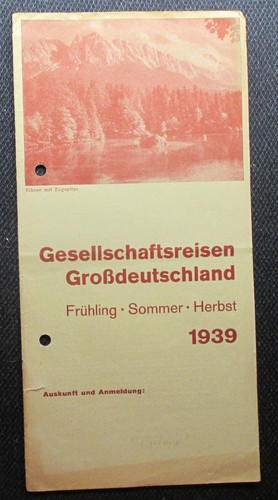 Estate travel guide brochure - estate,